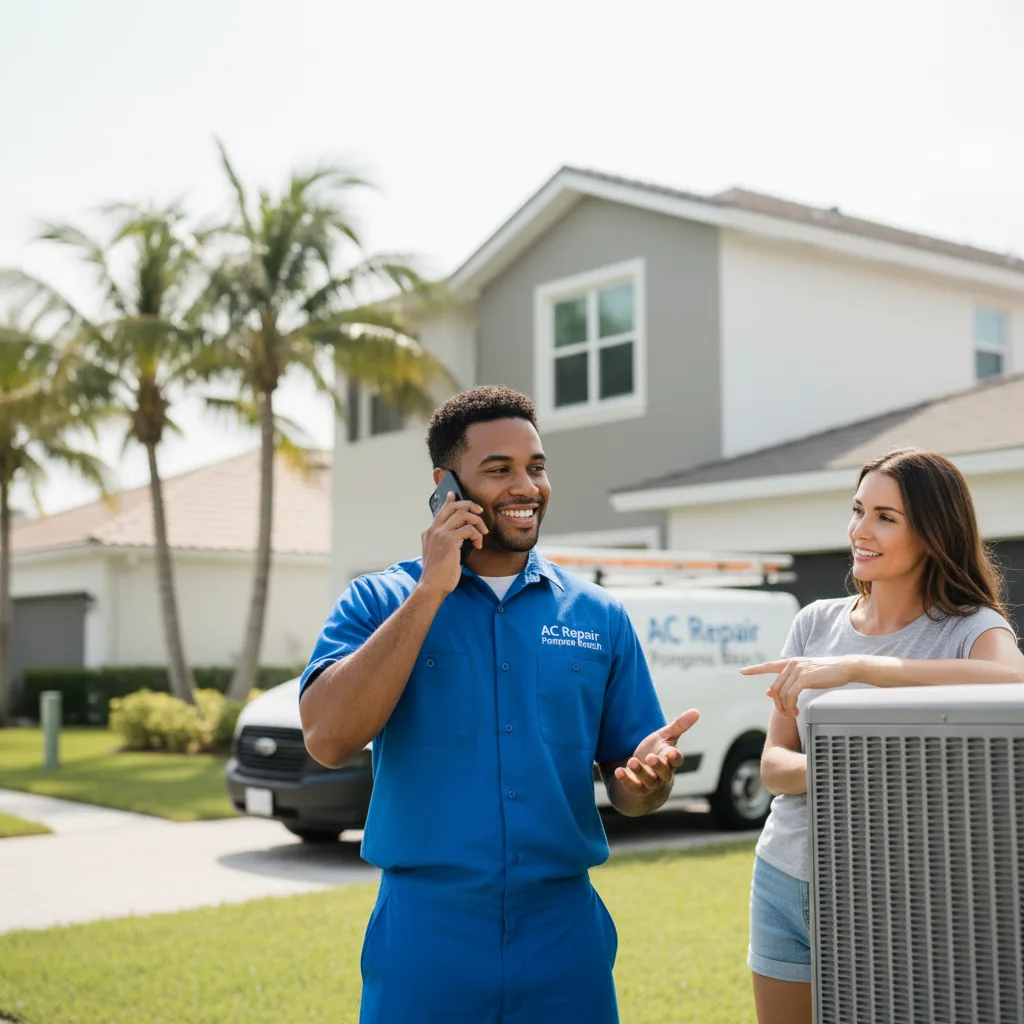 AC Repair Pompano Beach customer support in Bettendorf